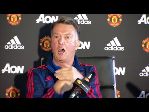 Louis van Gaal Pre Liverpool - 'The Fans Are Shouting Louis van Gaal's Army'! - Hilarious