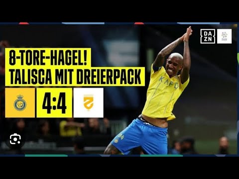 AL NASSR VS AL HAZEM 4-4 TALISCA HATTRICK