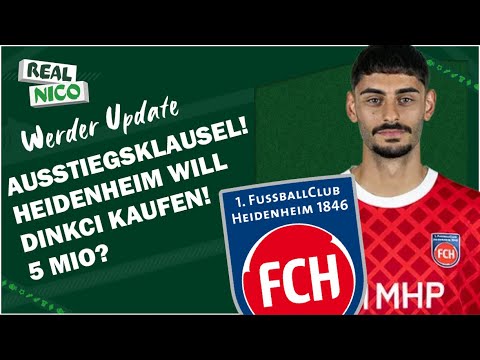 DINKCI 5 Mio Ausstiegsklausel! / Heidenheim will zuschnappen!