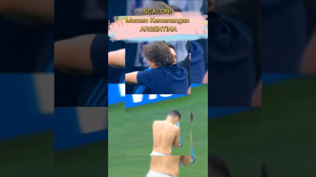 DETIK DETIK SCALONI MEMBAWA ARGENTINA JUARA #shorts #shortsvideo #scaloni