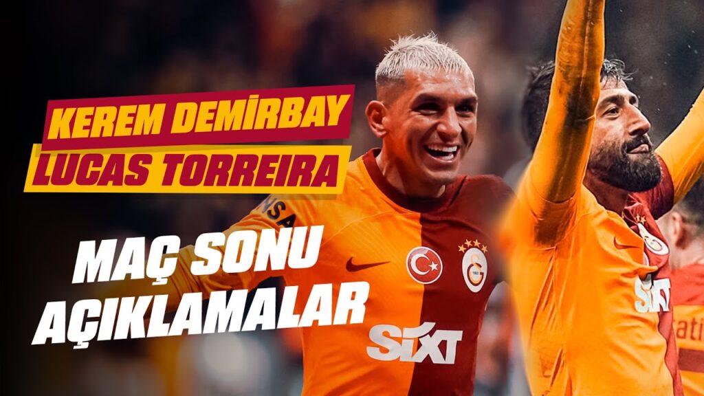 📺 Lucas Torreira ve Kerem Demirbay'ın maç sonu açıklamaları | #GSvÇRS