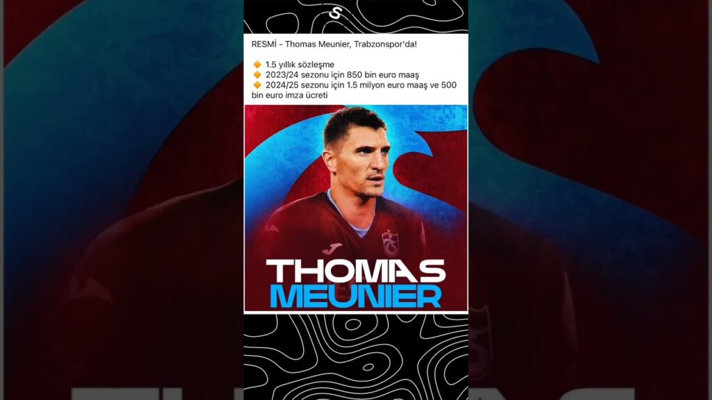Ne düşünüyorsunuz siz #meunier #trabzonspor #football