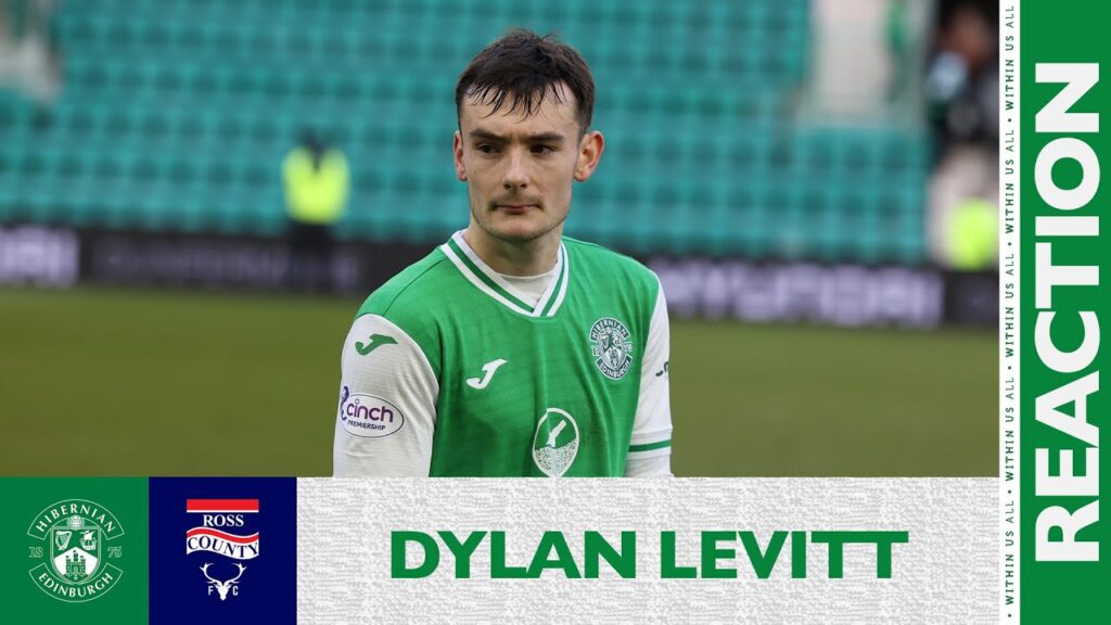 Dylan Levitt's Reaction: Hibernian 2 Ross County 0 | cinch Premiership
