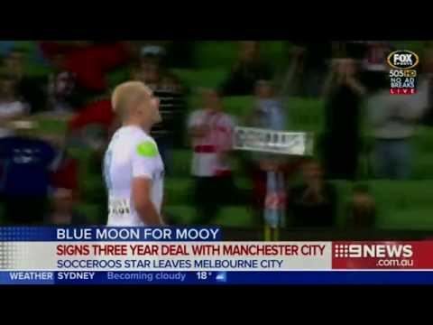 Aaron Mooy signs with English giants Manchester City | Daily Mail Online