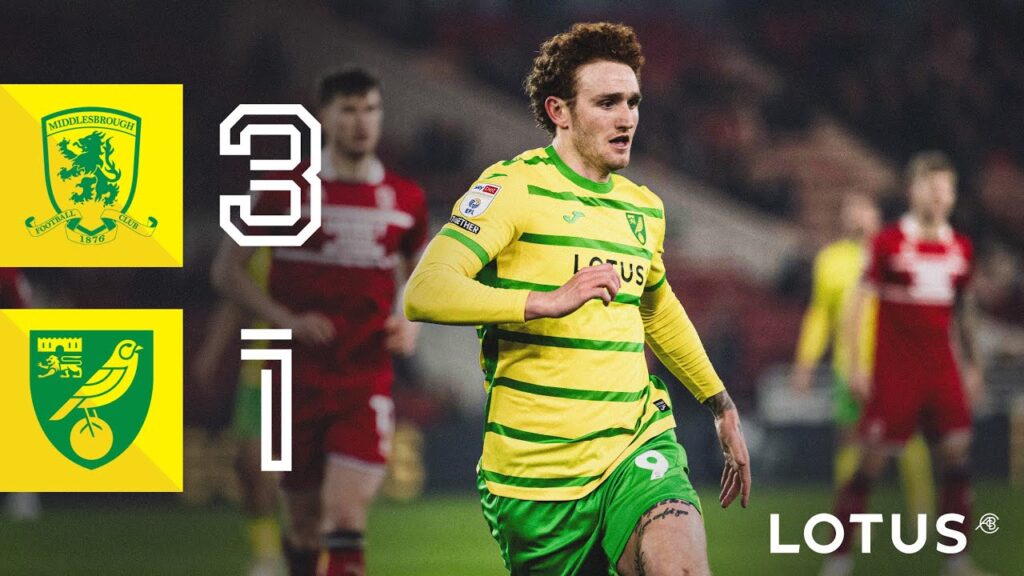 HIGHLIGHTS | Middlesbrough 3-1 Norwich City