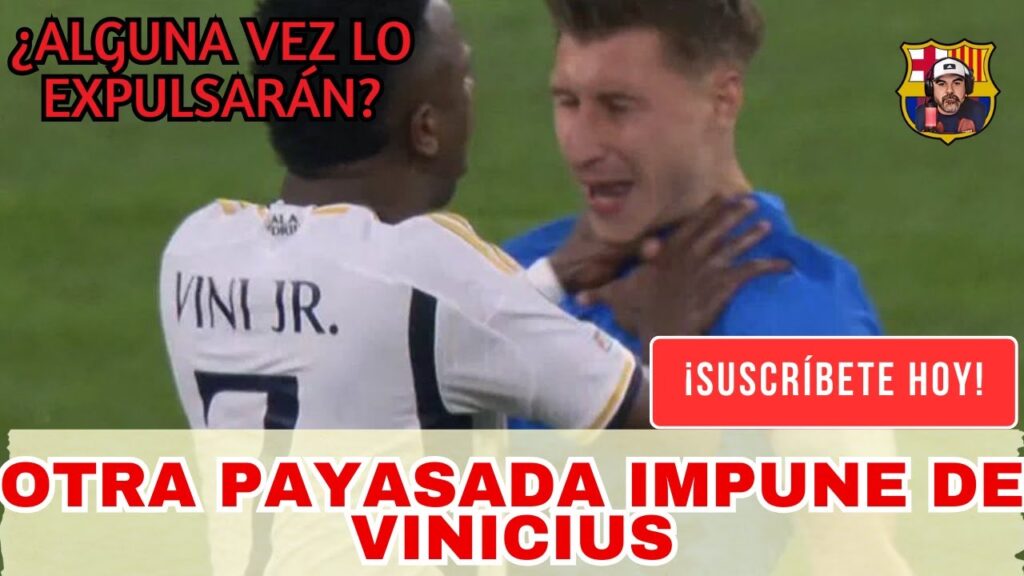 NUEVA PAYASADA IMPUNE DE VINICIUS.