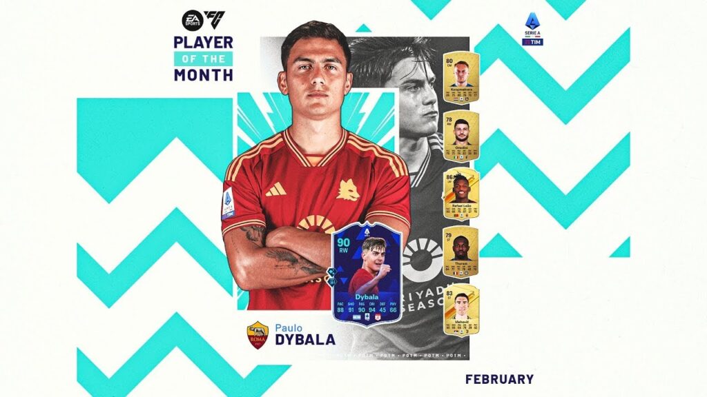 Paulo Dybala | Player of the Month: February 2024 | Serie A 2023/24