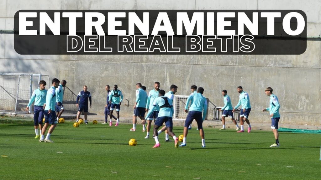 VUELVE YOUSSOUF SABALY - ENTRENAMIENTO REAL BETIS 1 Marzo
