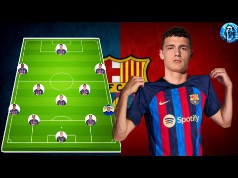 Barcelona Potential Lineup With January Transfers 2023 Ft Benjamin Pavard🔥😱