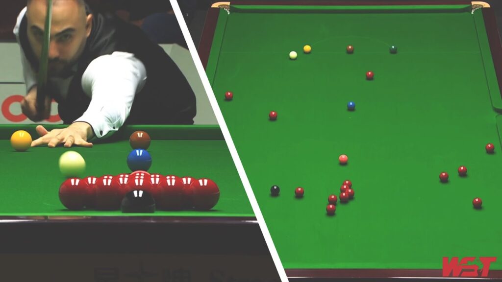 Vafaei SMASHES Into Reds On The Break Off! 😳 | 2023 Cazoo World Championship [vs O'Sullivan]