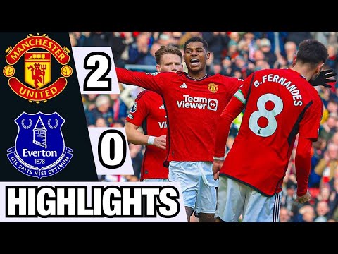 Man United vs Everton [2-0] | All Goals & Extended Highlights | Premier League 2024