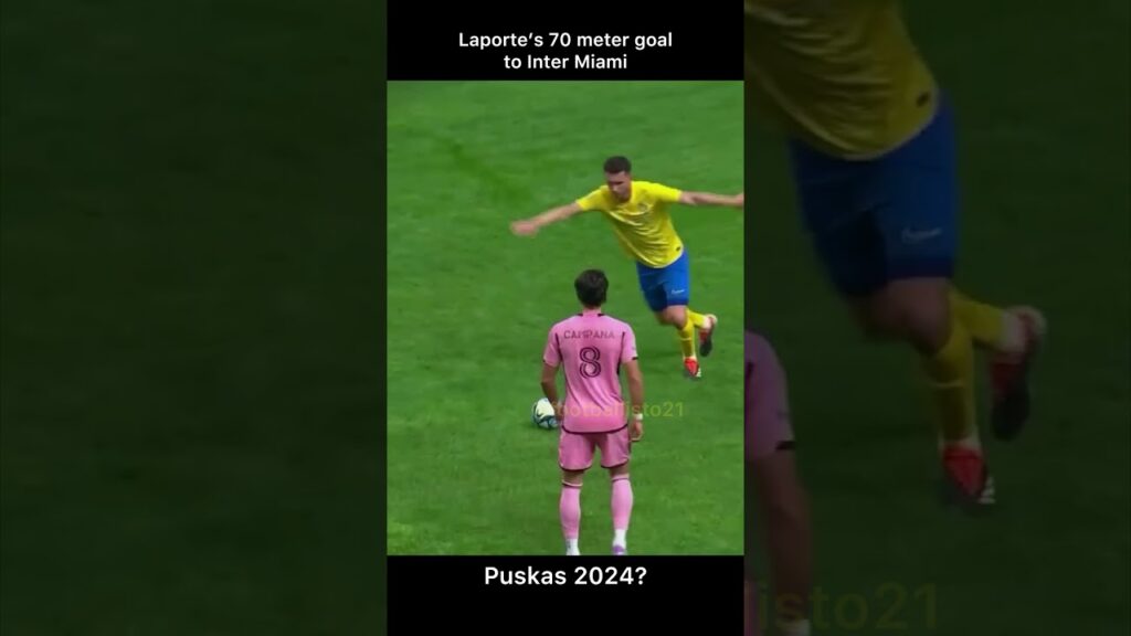 Aymeric Laporte's goal to inter miami from 70 meters. #laporte  #alnassr  #intermiami  #football