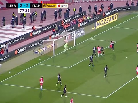 172. VEČITI DERBI: Osman Bukari trese prečku Partizanovog gola