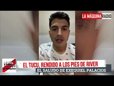 EL SALUDO Y LA EMOCIÓN DE EXEQUIEL PALACIOS POR EL TRIUNFO ÉPICO DE RIVER EN LA LIBERTADORES