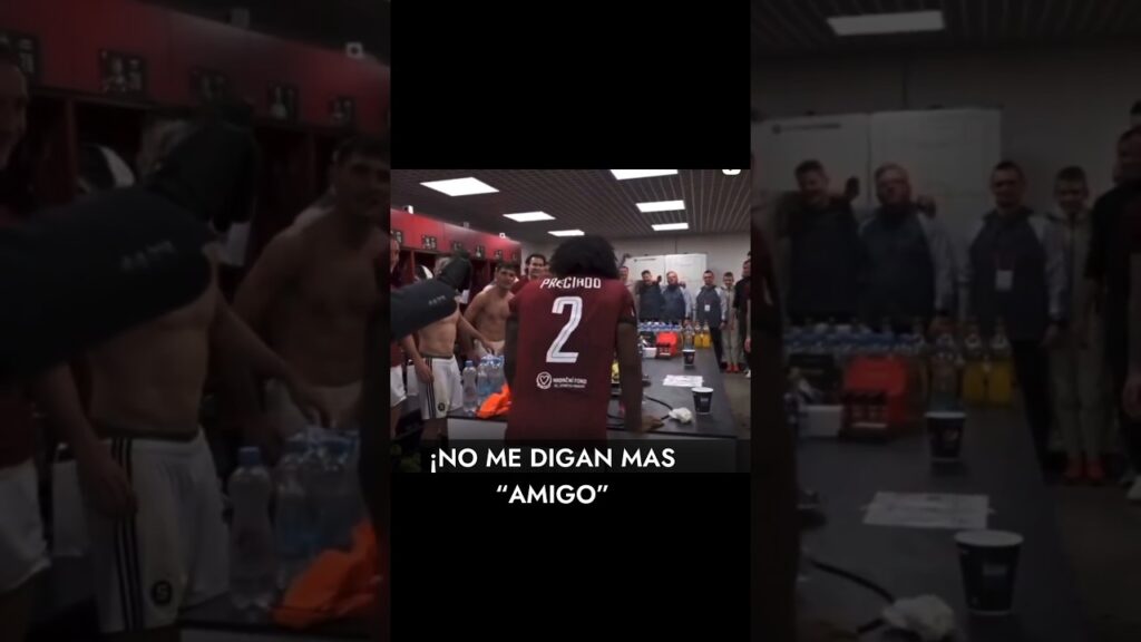“No me digan AMIGO!!” - ANGELO PRECIADO #slaviapraha #ecuador