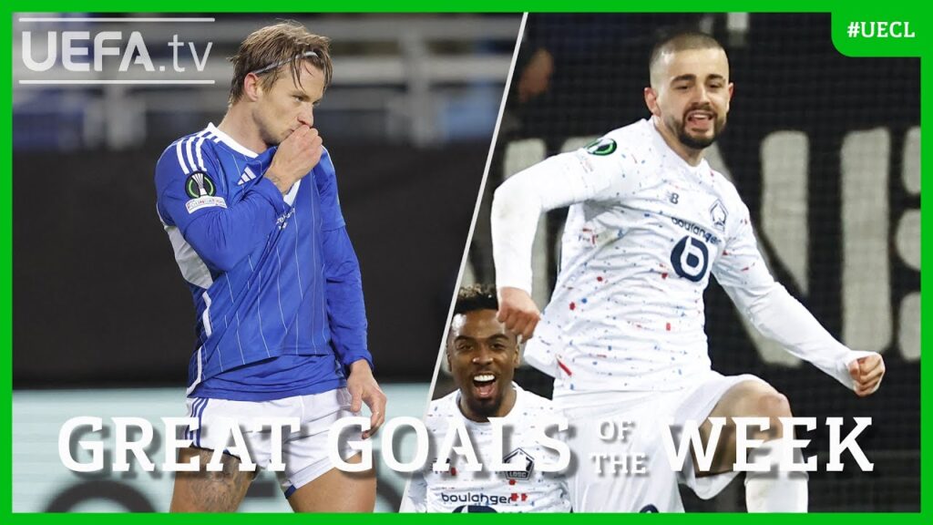 #UECL Great Goals Round of 16 1st leg | Gulbrandsen, Zhegrova...