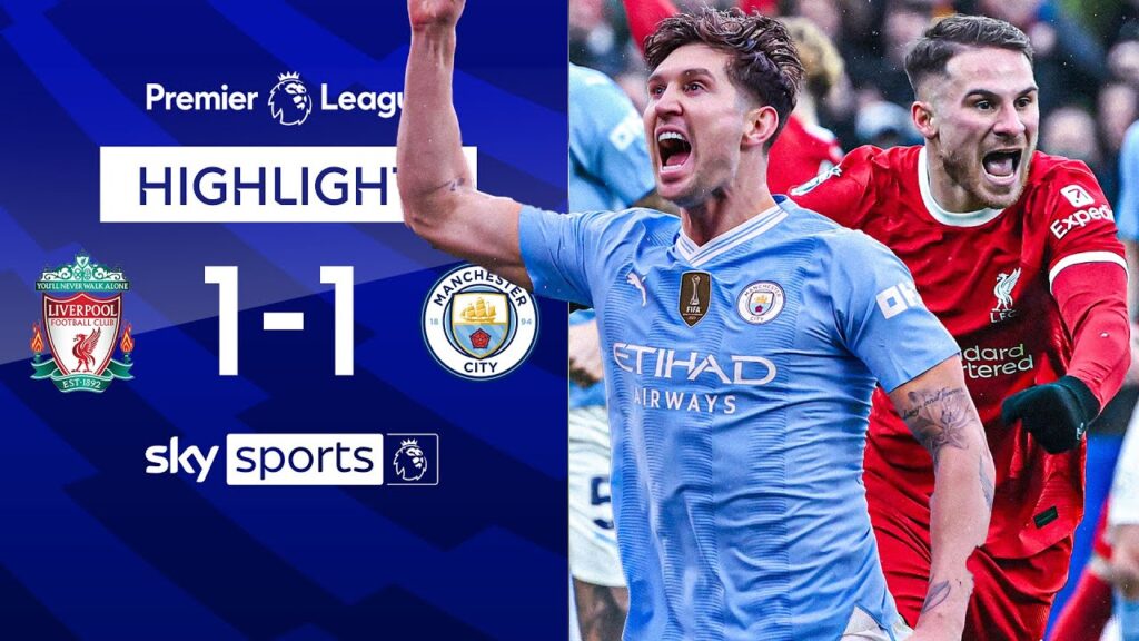 EPIC top of the table battle ends in draw 👀 | Liverpool 1-1 Man City | Premier League Highlights