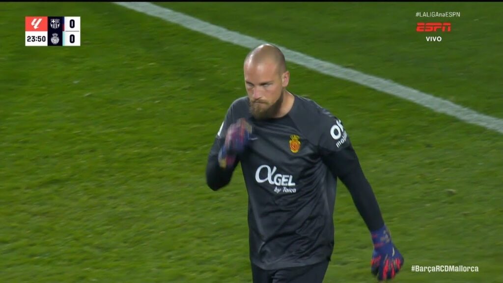 Predrag Rajković PENALTY SAVE | Barcelona vs Mallorca 0-0 Resumen y Goles | LaLiga 2023/24
