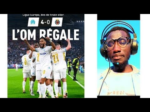 🔥 L'OM explose Villarreal 4:0 !! Harit, Sarr, Ndiaye, Aubameyang excellents 🔥