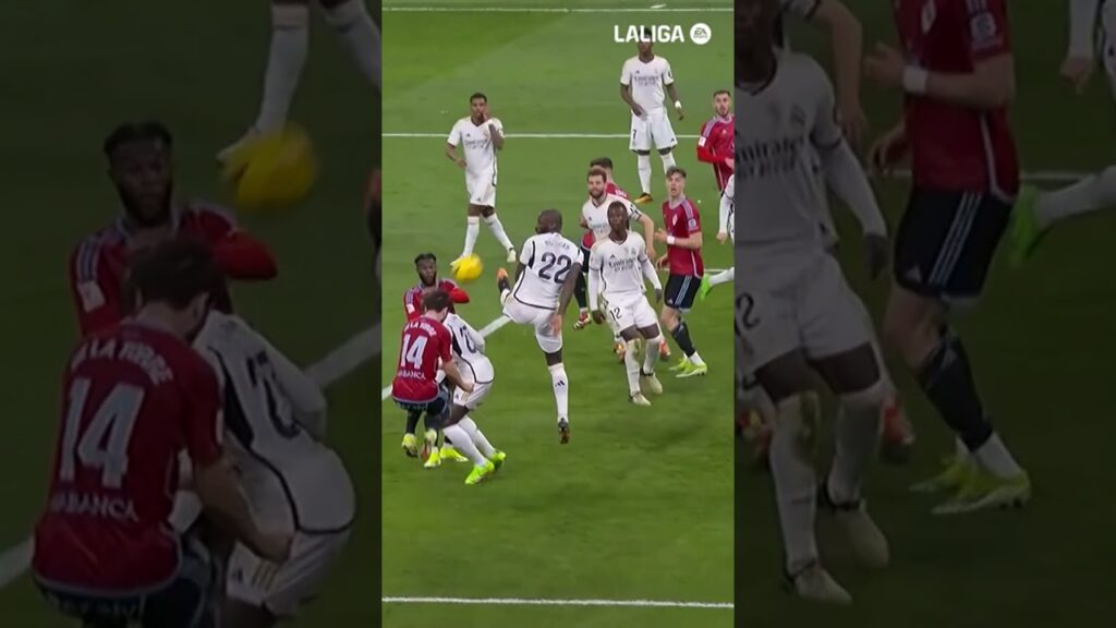 👀 Here's how Luca de la Torre got close to Lunin's goal #LALIGAHighlights #shorts