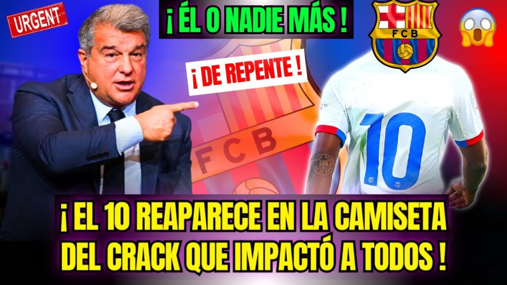 🚨¡ÚLTIMA HORA! ¡LISTO PARA LA MAGIA DE NUESTRO NUEVO NÚMERO 10! NOTICIAS DEL BARCELONA!