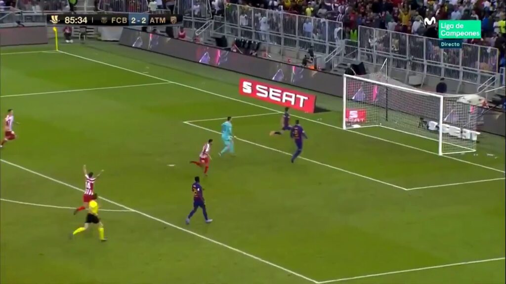 Angel Correa goal against Barcelona!