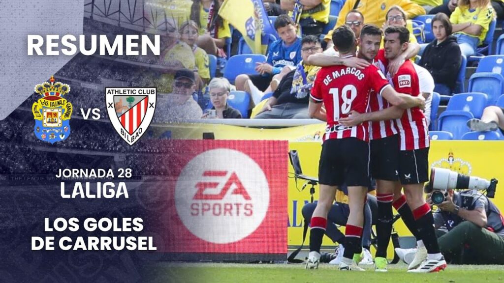 El Athletic se lleva los tres puntos y sueña con la Champions | Goles del Las Palmas 0 - 2 Athletic