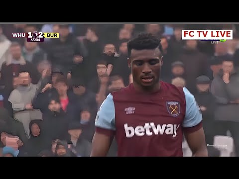 WEST HAM 2-2 BURNLEY MOHAMMED KUDUS SUPER ASSIST + PLAYER RATING & TARIQ LAMPTEY | BLACK STARS🇬🇭