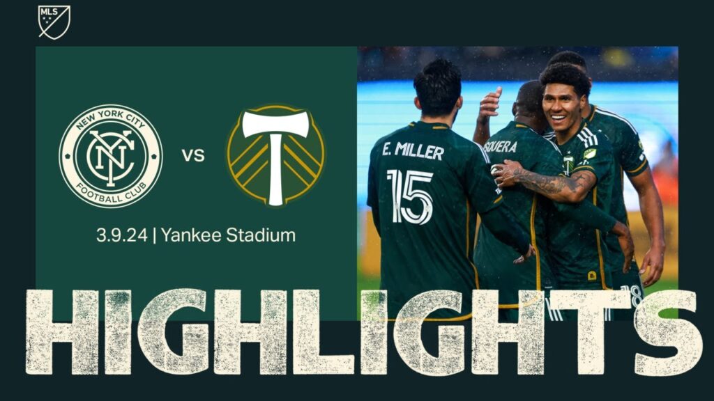 HIGHLIGHTS | New York City FC vs. Portland Timbers