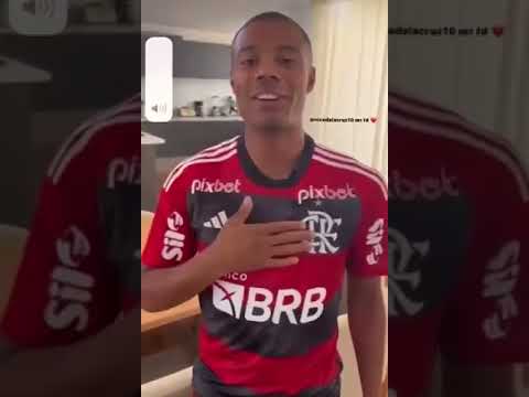 NICOLÁS DE LA CRUZ FAZ PRIMEIRA APARIÇÃO COM A CAMISA DO FLAMENGO
