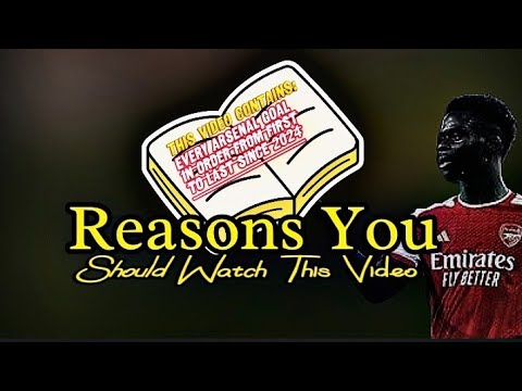 Every Arsenal Goal Since 2024 In Order