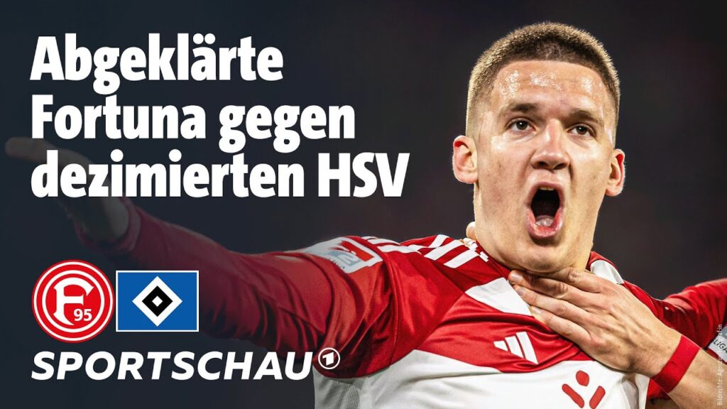 Fortuna Düsseldorf - Hamburger SV Highlights 2. Bundesliga, 25. Spieltag | Sportschau