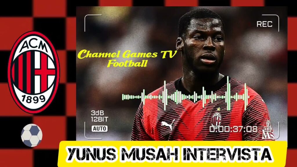 Milan-Empoli 1-0: Yunus Musah intervista pre-match Stadio San Siro