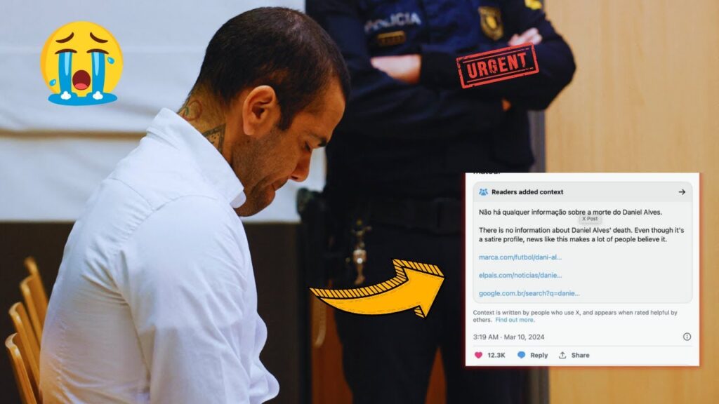 🚨URGENT 🔥 DANI ALVES SUICIDE IN JAIL 😰 DANI ALVES KILLED HIMSELF 😳 BARCELONA NEWS TODAY!