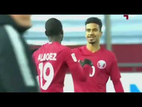 Almoez Ali (Catar U23) - 09/01/2018 - Catar U23 1x0 Uzbequistão U23 - 1 gol