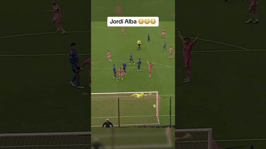 Jordi Alba MADRE MÍA (via MLS) #shorts