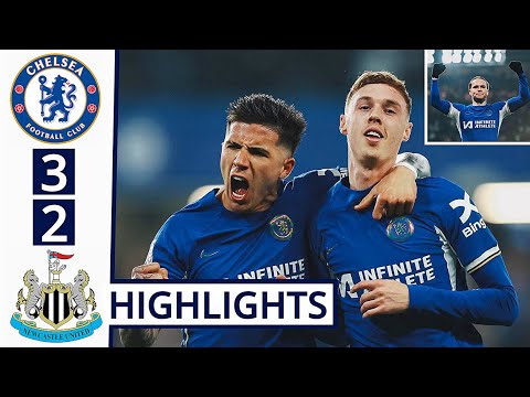 🔵Chelsea vs Newcastle (3-2) HIGHLIGHTS: Palmer, Mudryk, Jackson, Isak & Murghy GOALS!