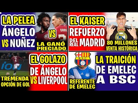 80 MILLONES POR EL KAISER! EL REAL MADRID VA A POR HINCAPIÉ | LA PELEA Q GANÓ ÁNGELO VS DARWIN NUÑEZ