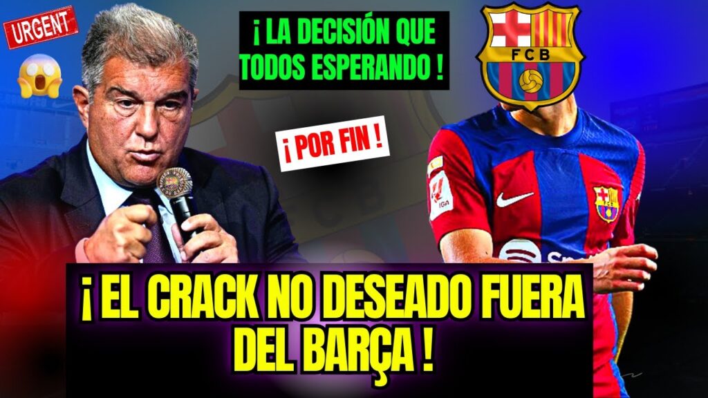 EL BARCELONA ACABA DE CONFIRMAR ESA NOTICIA / NOTICIAS DEL F C BARCELONA HOY