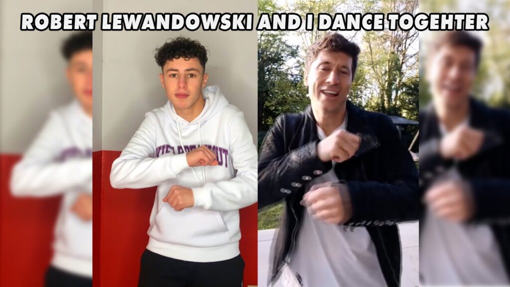 Robert Lewandowski and I dance TOGETHER! 🕺🏼#Shorts
