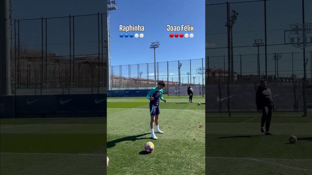 Raphinha VS Joao Félix 🎯 #fcbarcelona #shorts