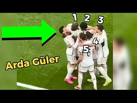 Tüm Real Madrid’li Futbolcular Arda Güler’i Böyle Kutladı