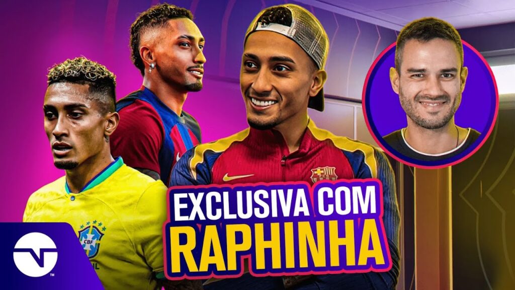 RAPHINHA FALA SOBRE INSPIRAÇÃO EM NEYMAR, CRÍTICAS DESPROPORCIONAIS E FASE DO BARÇA! | ENTREVISTA