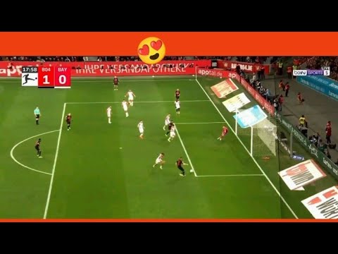 Josip Stanišić goal vs Bayern Munich = ⚽😎😎