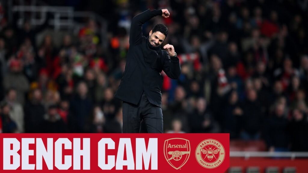 BENCH CAM | Arsenal vs Brentford (2-1) | All the goals, saves, reactions & more at Emirates Stadium! BENCH CAM | Arsenal vs Brentford (2-1) | All the goals, saves, reactions & more at Emirates Stadium!