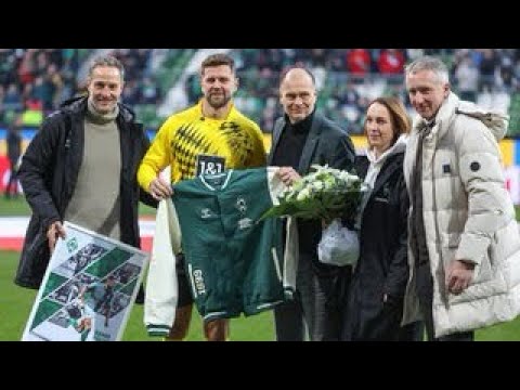 Füllkrug Verabschiedung im Weserstadion