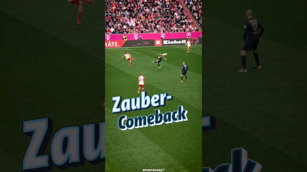 Gnabry feiert Comeback mit Zaubertor | Sportschau #shorts