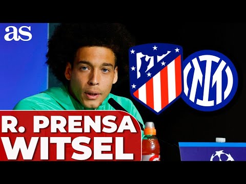 ATLÉTICO DE MADRID - INTER | AXEL WITSEL, rueda de prensa previa