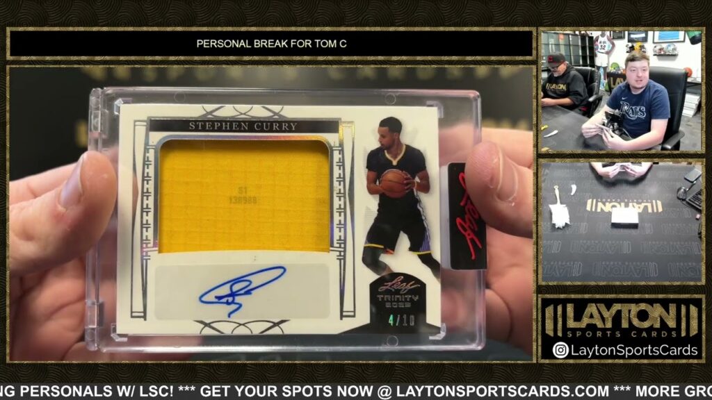 2 Boxes of 2022 Leaf Trinity Soccer Hobby for Tom C SICK STEPH AND DI MARIA!