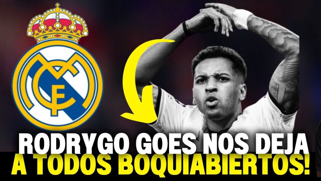 ¡REAL MADRID: RODRYGO GOES NOS DEJA A TODOS BOQUIABIERTOS!